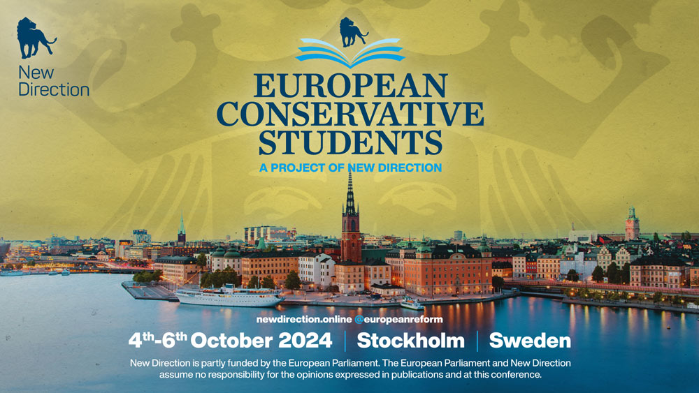 Oikos arrangerade European Conservative Students Academy med New Direction och Leadership Institute