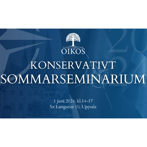 Konservativt sommarseminarium i Uppsala